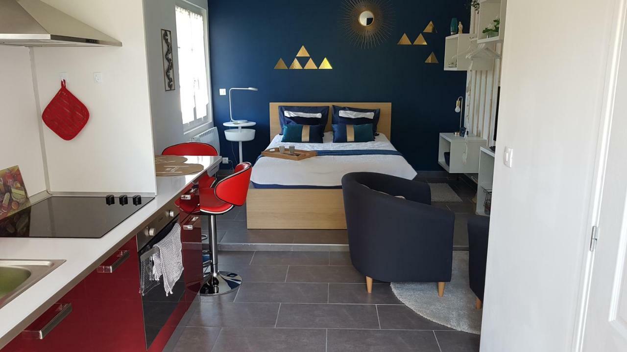 Studio Bleu - Parc Asterix - Mer De Sable - Villepinte - Aeroport Cdg Vemars Exterior foto